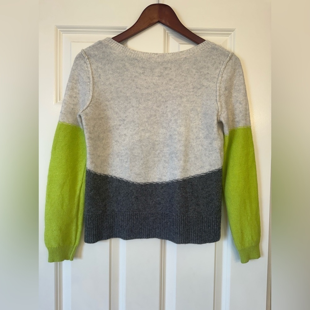 Free People FP Beach Color Block Wool Blend Sweater Size Small - Picture 3 of 9